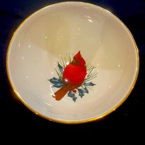 Lenox “Winter Greetings” small bowl